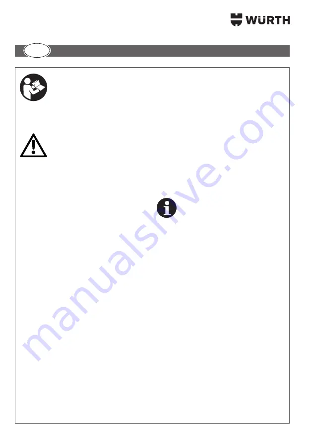 Würth IEG-1000 SOLID Translation Of The Original Operating Instructions Download Page 118