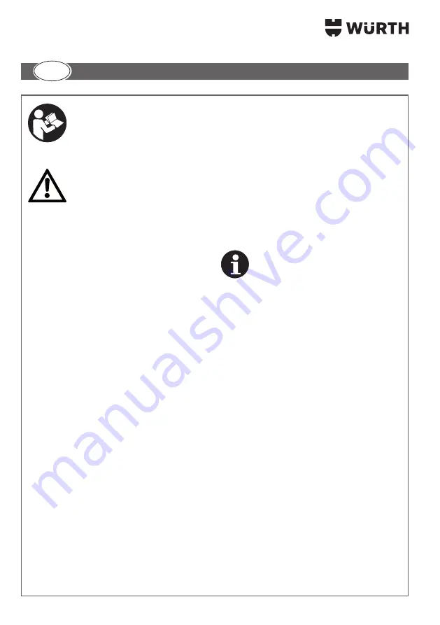 Würth IEG-1000 SOLID Translation Of The Original Operating Instructions Download Page 136