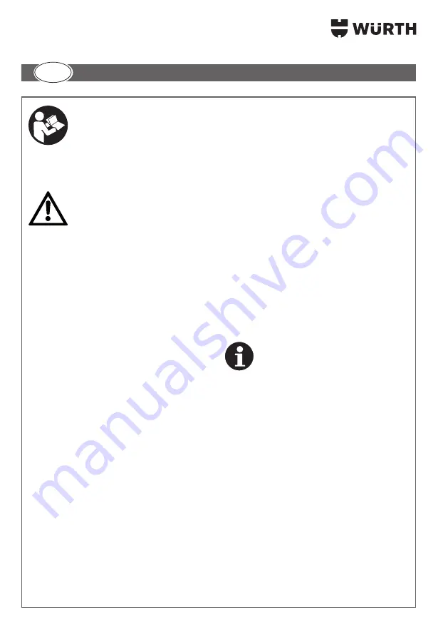 Würth IEG-1000 SOLID Translation Of The Original Operating Instructions Download Page 142