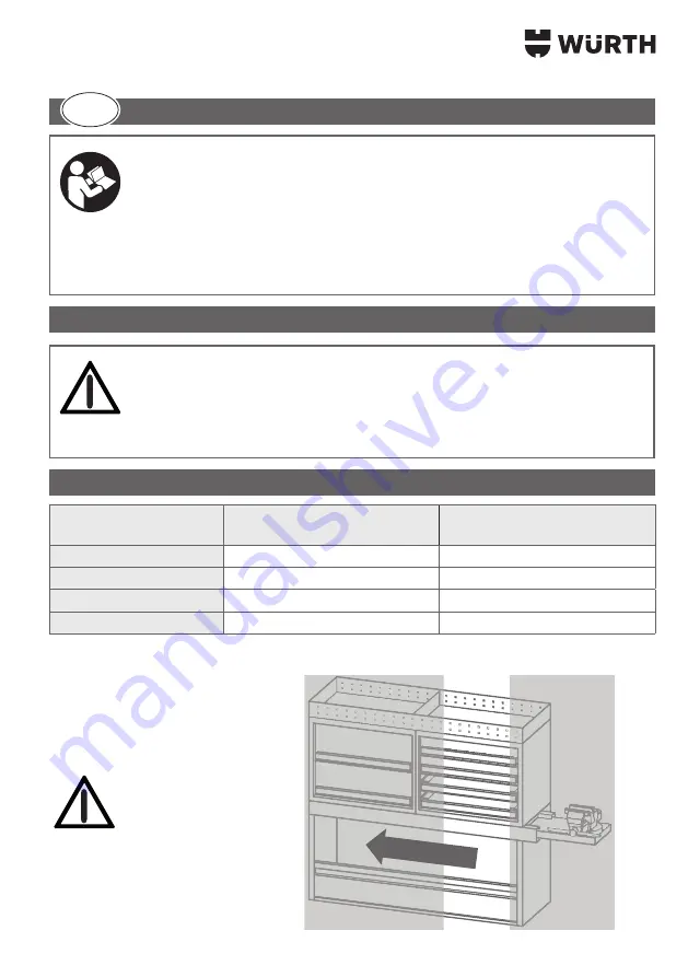 Würth ORSY-Mobil 4 Installation Instructions Manual Download Page 7