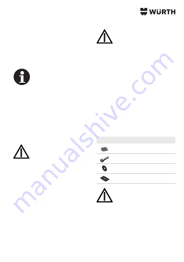 Würth ORSY-Mobil 4 Installation Instructions Manual Download Page 89