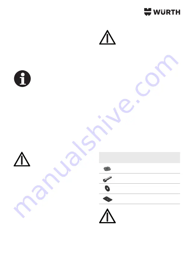 Würth ORSY-Mobil 4 Installation Instructions Manual Download Page 137