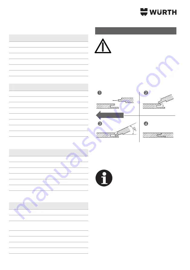 Würth ORSY-Mobil 4 Installation Instructions Manual Download Page 152