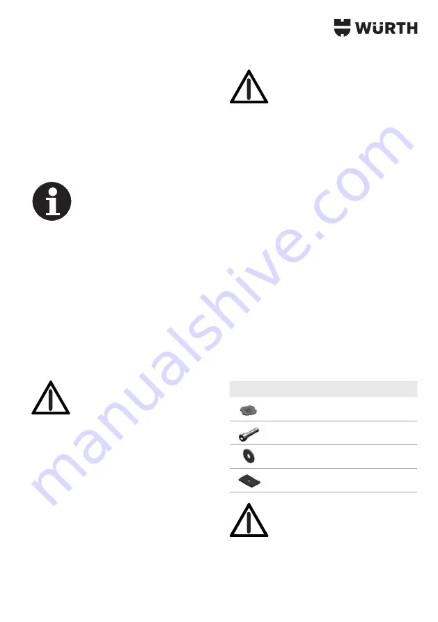 Würth ORSY-Mobil 4 Installation Instructions Manual Download Page 177