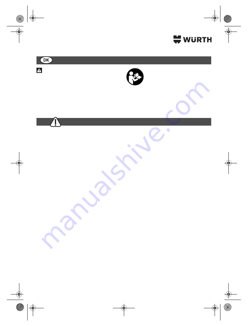 Würth SBS 12-A Translation Of The Original Operating Instructions Download Page 60