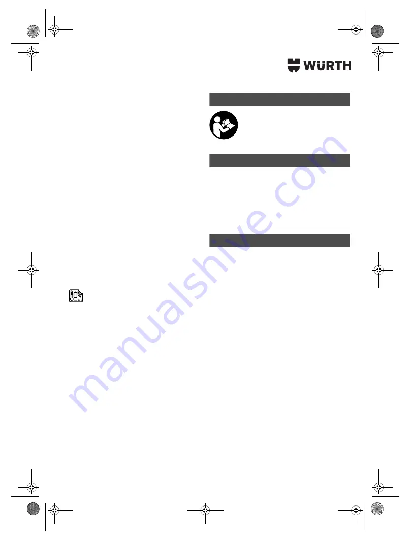 Würth SBS 12-A Translation Of The Original Operating Instructions Download Page 69