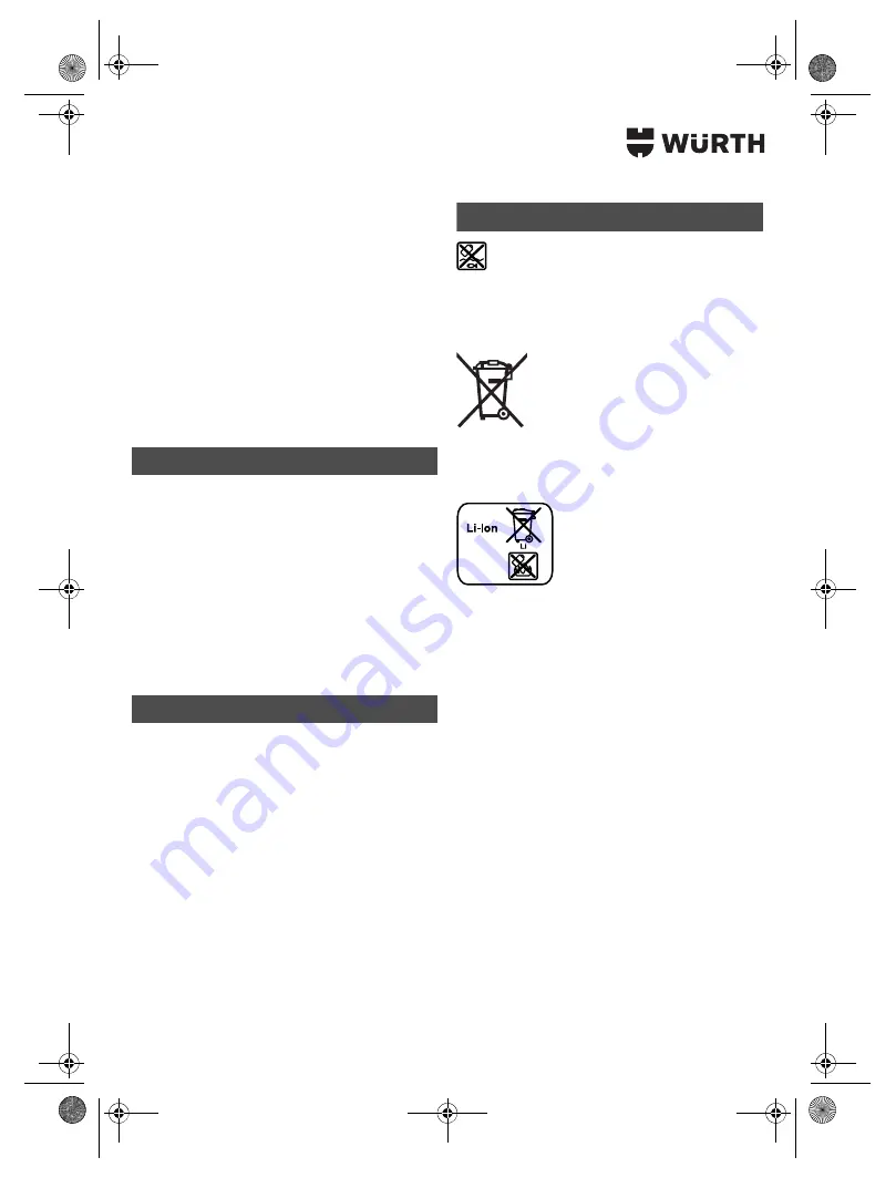 Würth SBS 12-A Translation Of The Original Operating Instructions Download Page 133