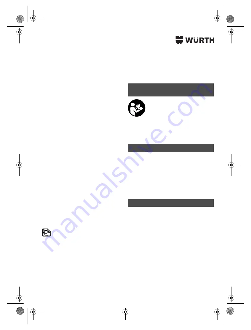 Würth SBS 18-A Translation Of The Original Operating Instructions Download Page 31