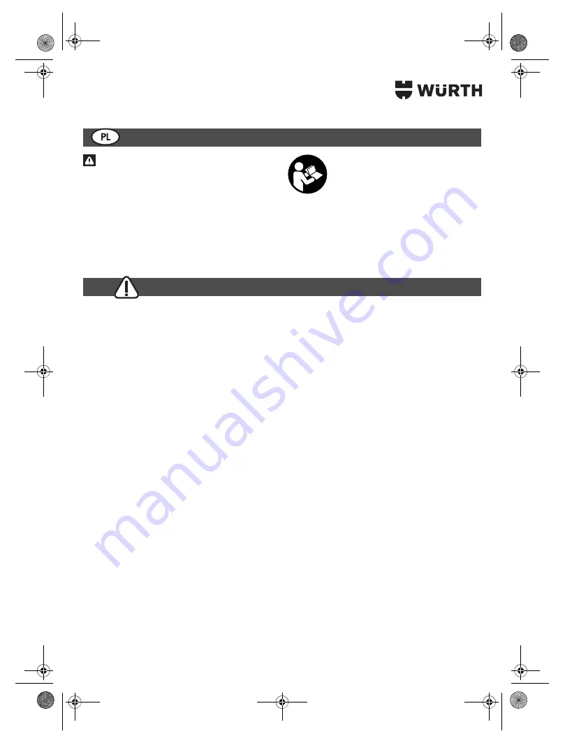 Würth TG 12-A Translation Of The Original Operating Instructions Download Page 136