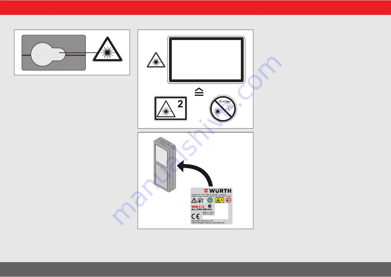 Würth WDM5-12 Скачать руководство пользователя страница 46