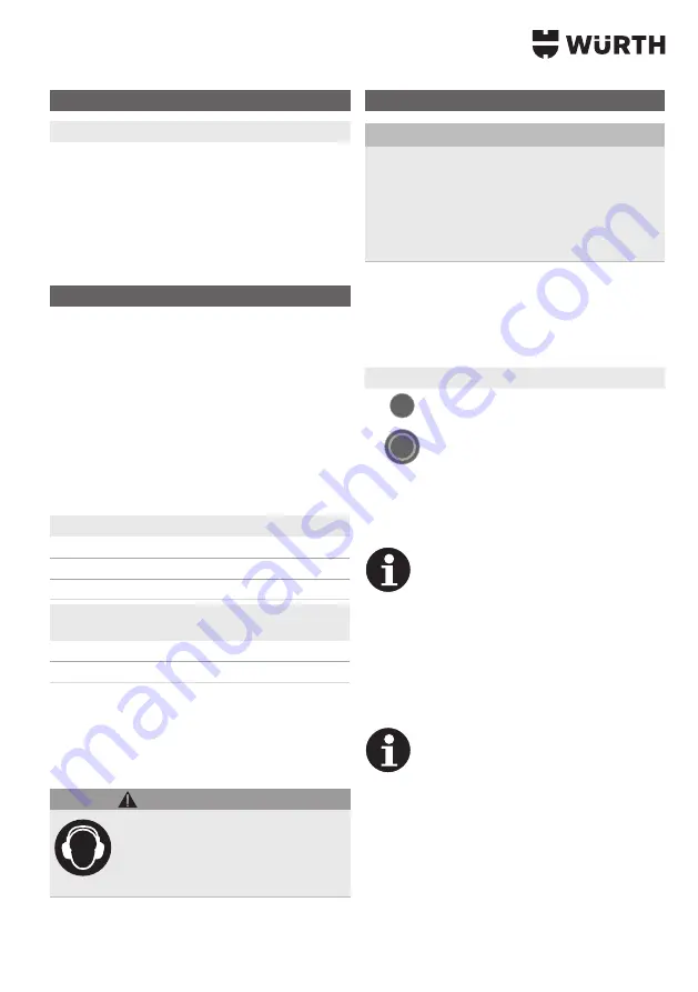 wurth 0702 9061 Original Operating Instructions Download Page 37