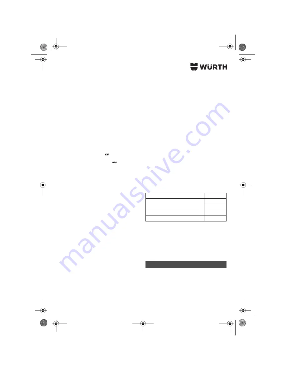 wurth S 10-A Translation Of The Original Operating Instructions Download Page 16