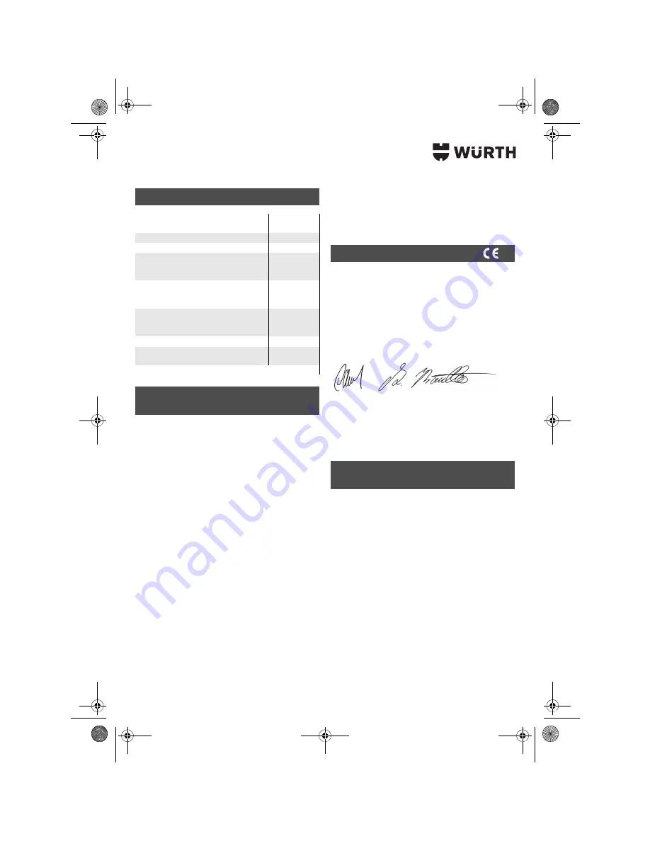 wurth S 10-A Translation Of The Original Operating Instructions Download Page 35