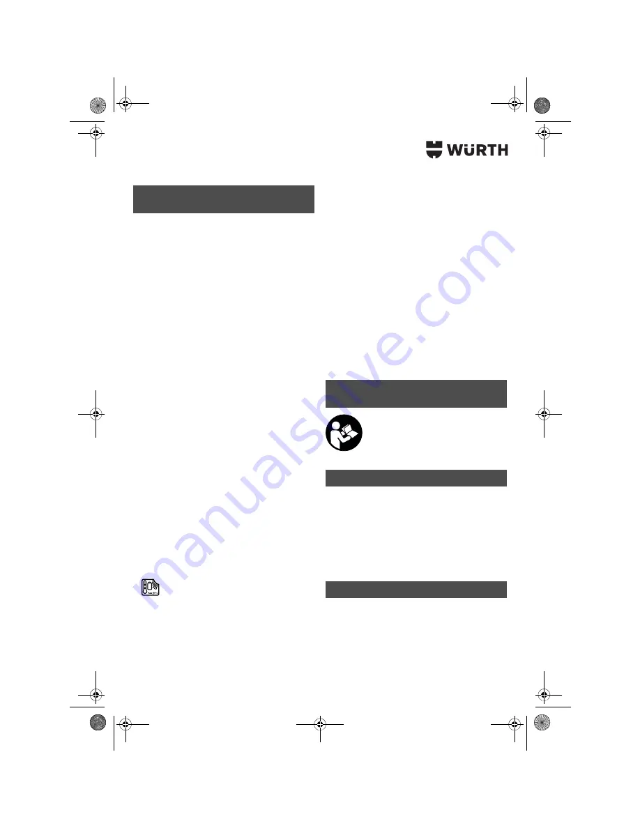 wurth S 10-A Translation Of The Original Operating Instructions Download Page 79