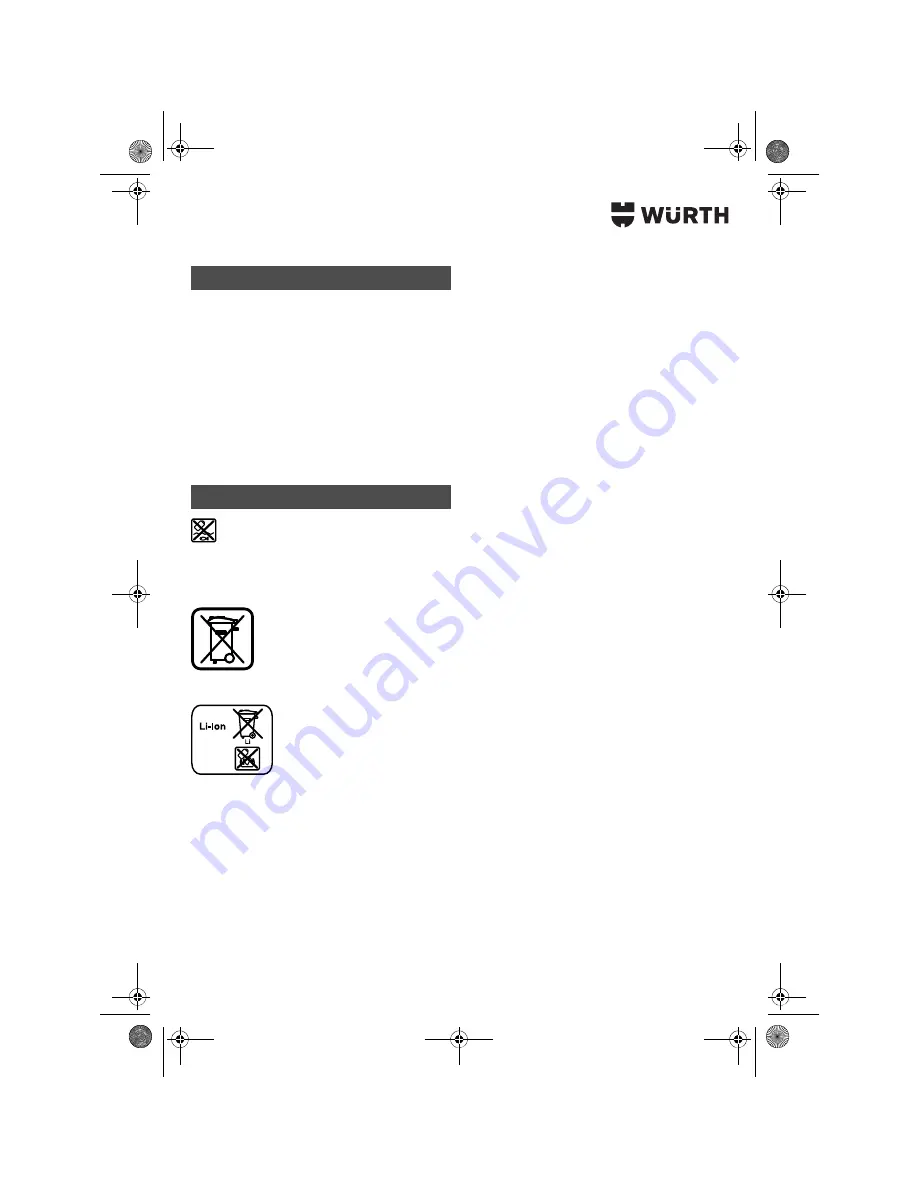 wurth S 10-A Translation Of The Original Operating Instructions Download Page 130