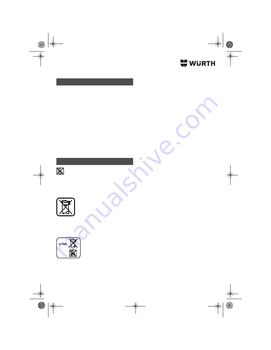 wurth S 10-A Translation Of The Original Operating Instructions Download Page 138