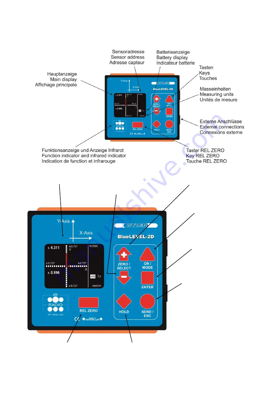 WYLER BlueLEVEL-2D Manual Download Page 10