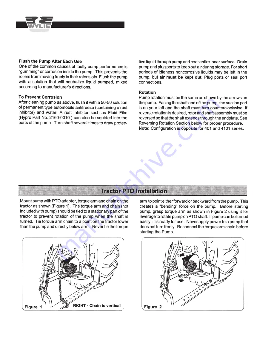 Wylie Defender 3 Pt Sprayer Operator'S & Parts Manual Download Page 28