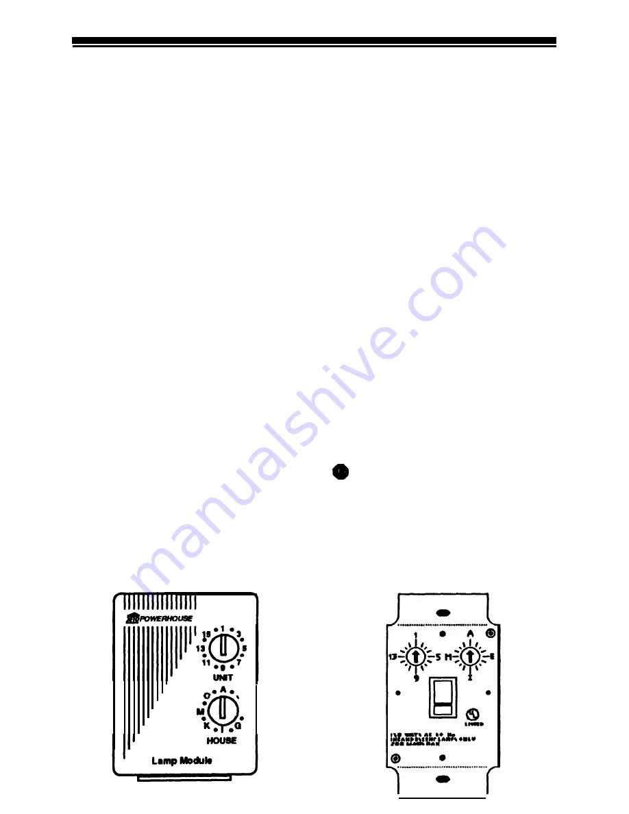 X-10 POWERHOUSE DW534 Owner'S Manual Download Page 13