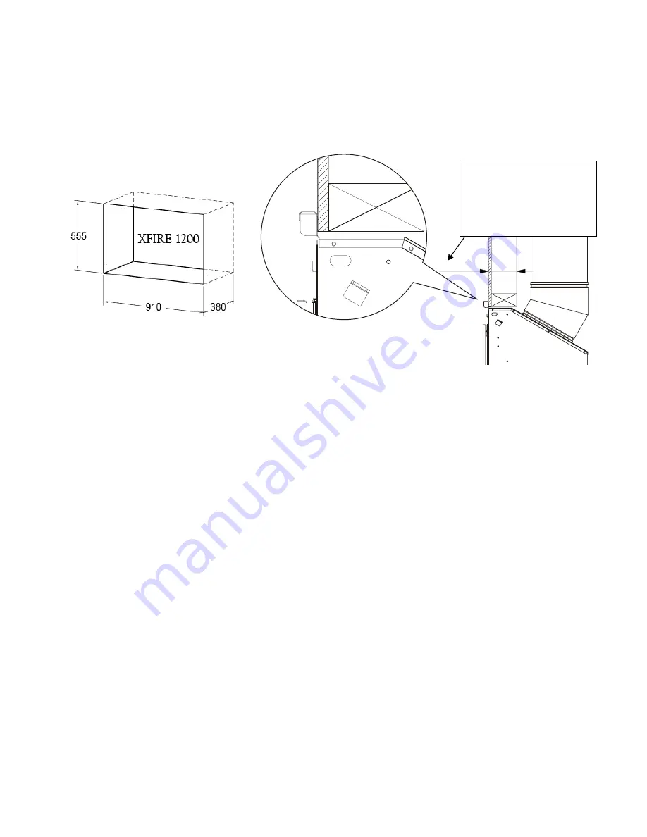 X-FIRE 1200 Granite Installation & User'S Instructions Download Page 6