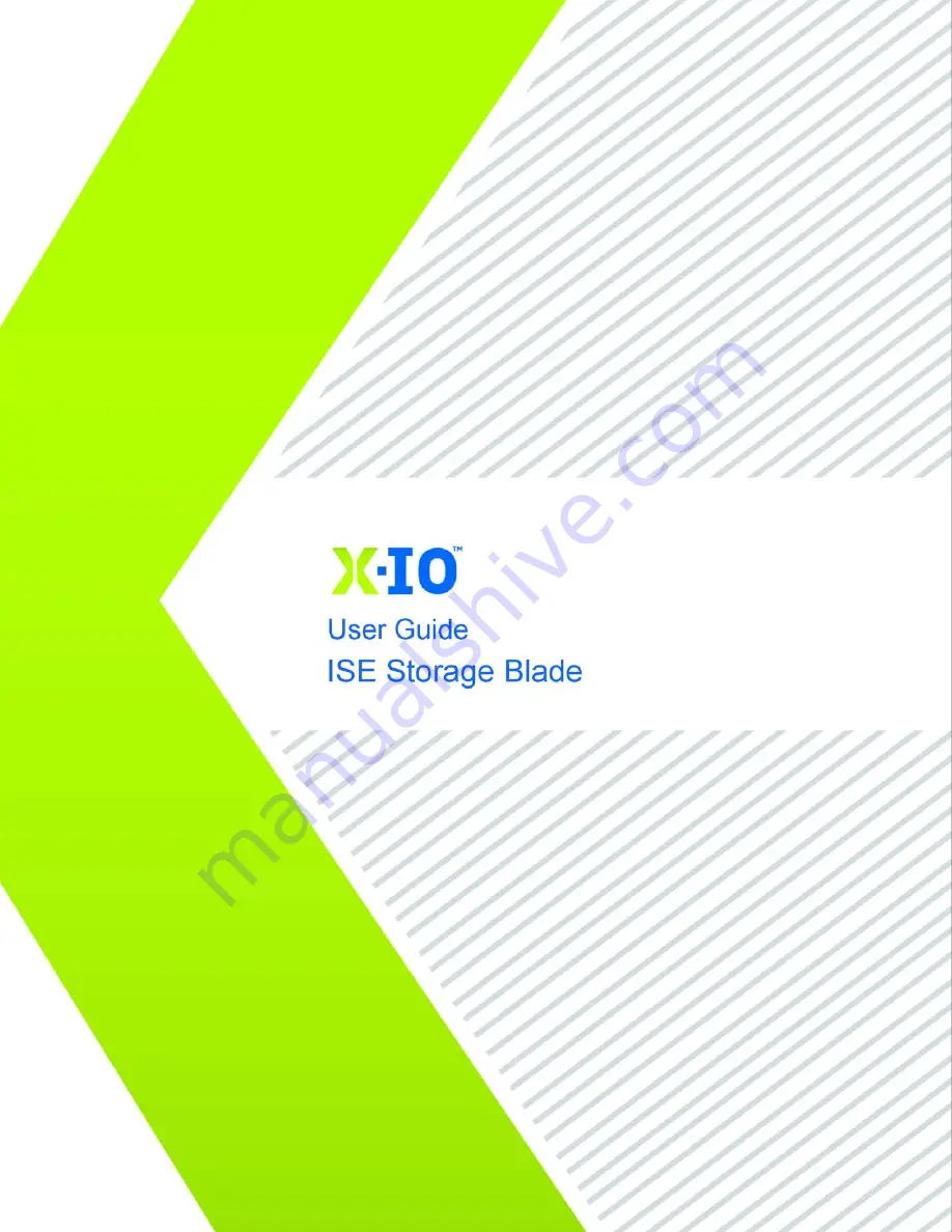 X-IO Hyper ISE User Manual Download Page 1