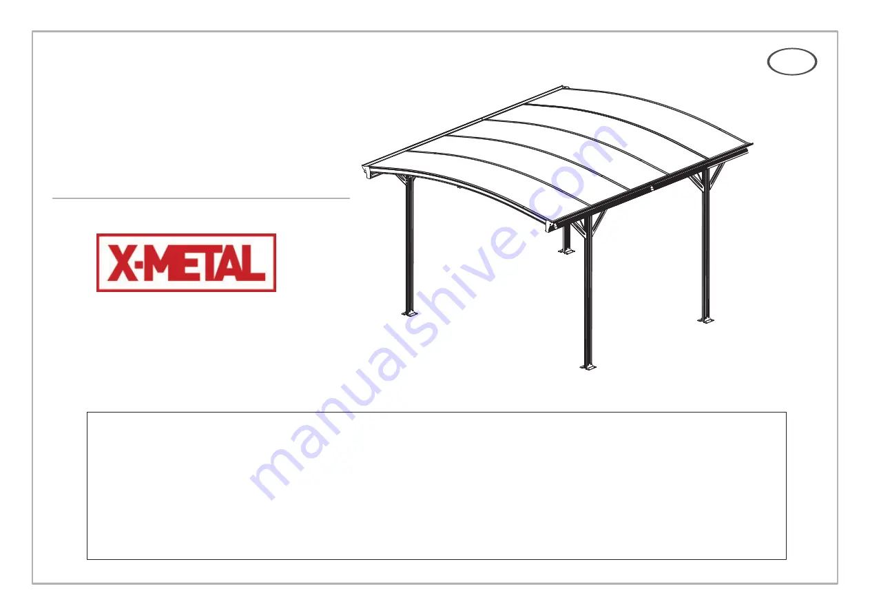 X-METAL 4666 Instruction Manual Download Page 1