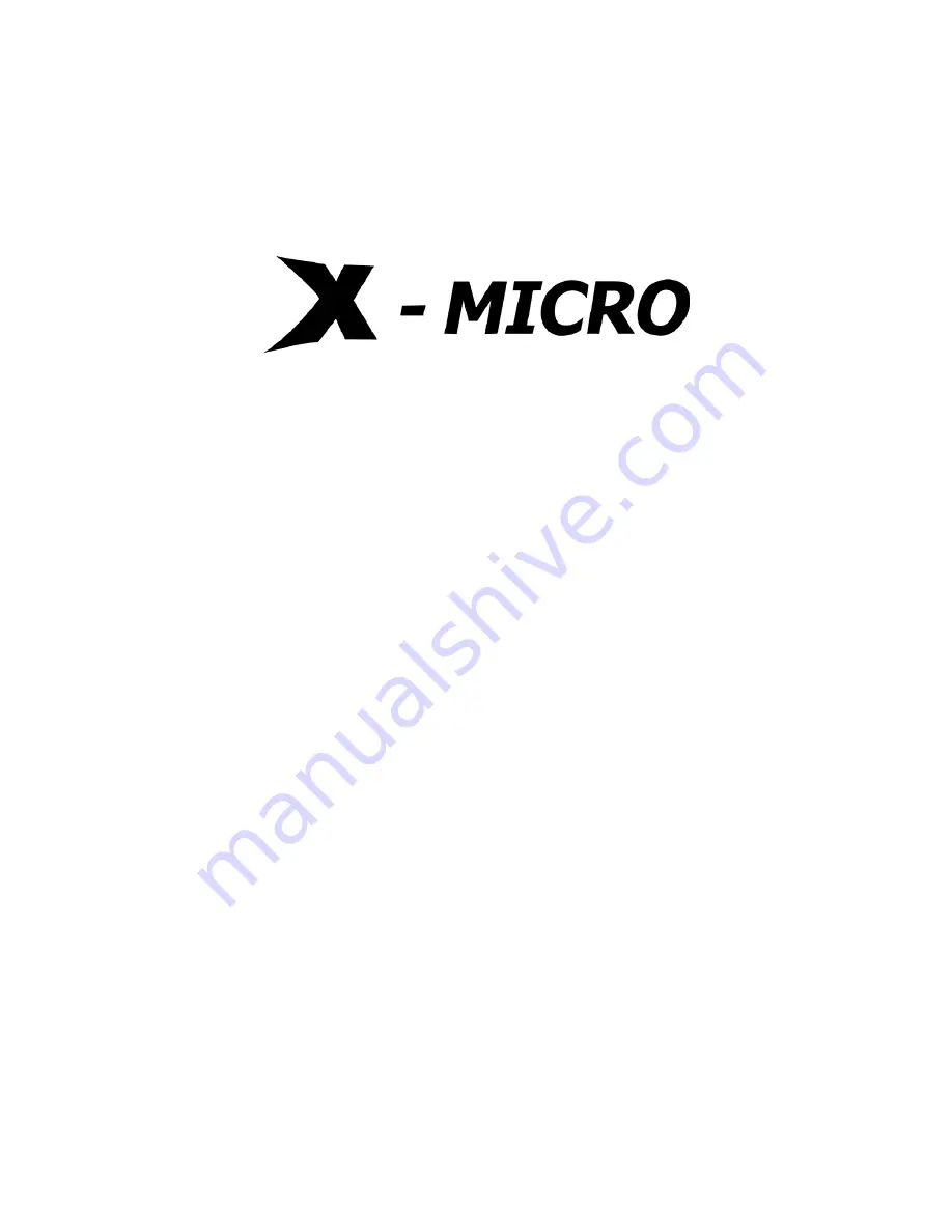 X-Micro WLAN 11g Скачать руководство пользователя страница 1