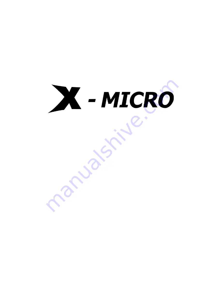 X-Micro XBT-DG3X User Manual Download Page 29