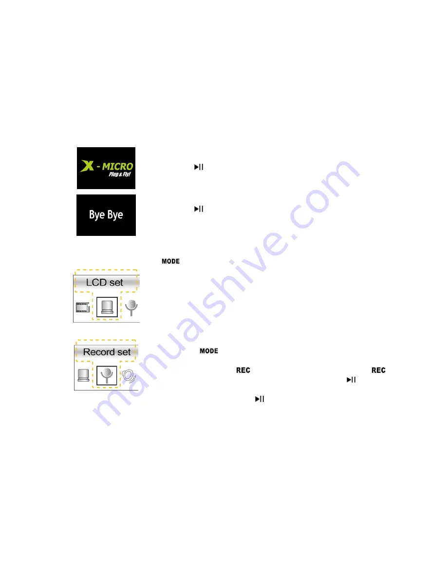 X-Micro XMP3-M1GF User Manual Download Page 9