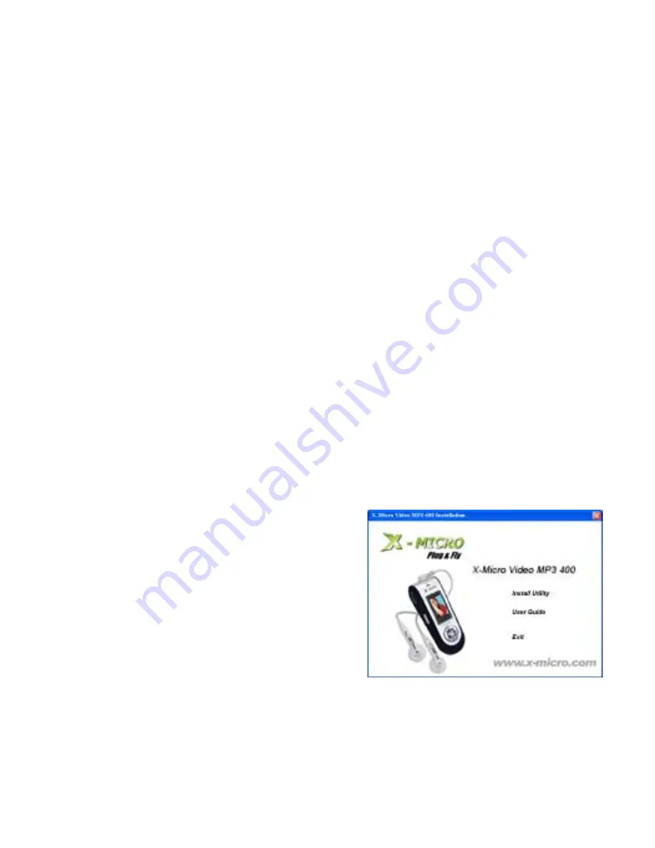 X-Micro XMP3-R256 User Manual Download Page 35