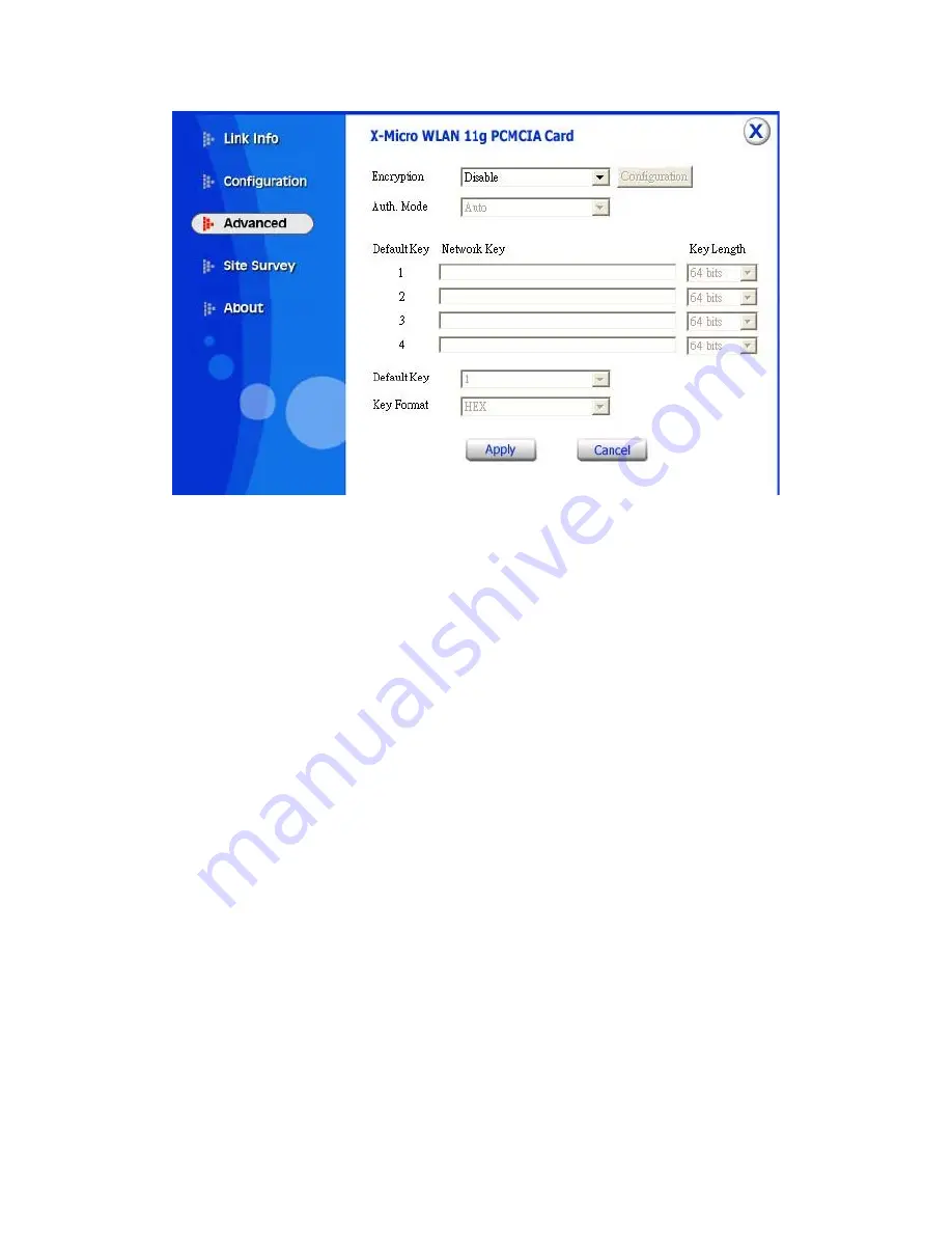 X-Micro XWL-11GPAG User Manual Download Page 34