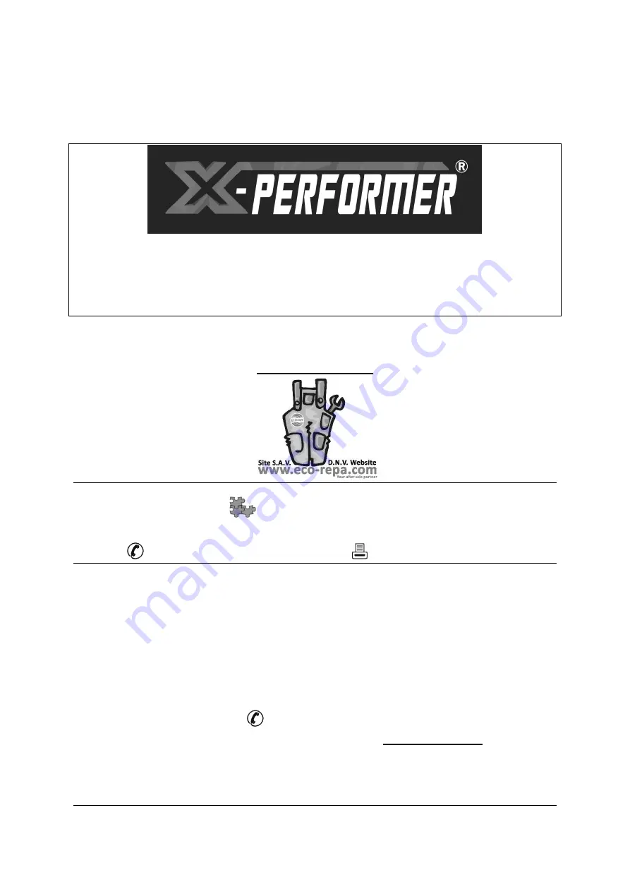 X-PERFORMER XPDCB40LIBL-2B Скачать руководство пользователя страница 54