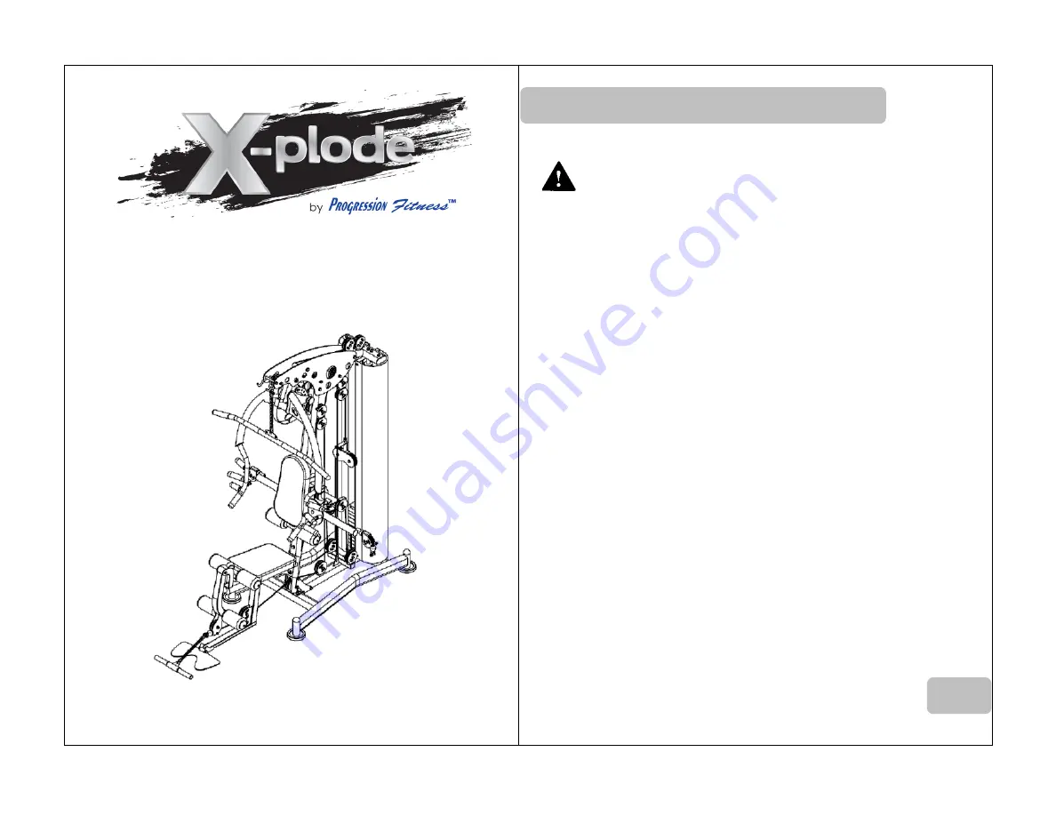 X-plode PFX-2000 Owner'S Manual Download Page 1