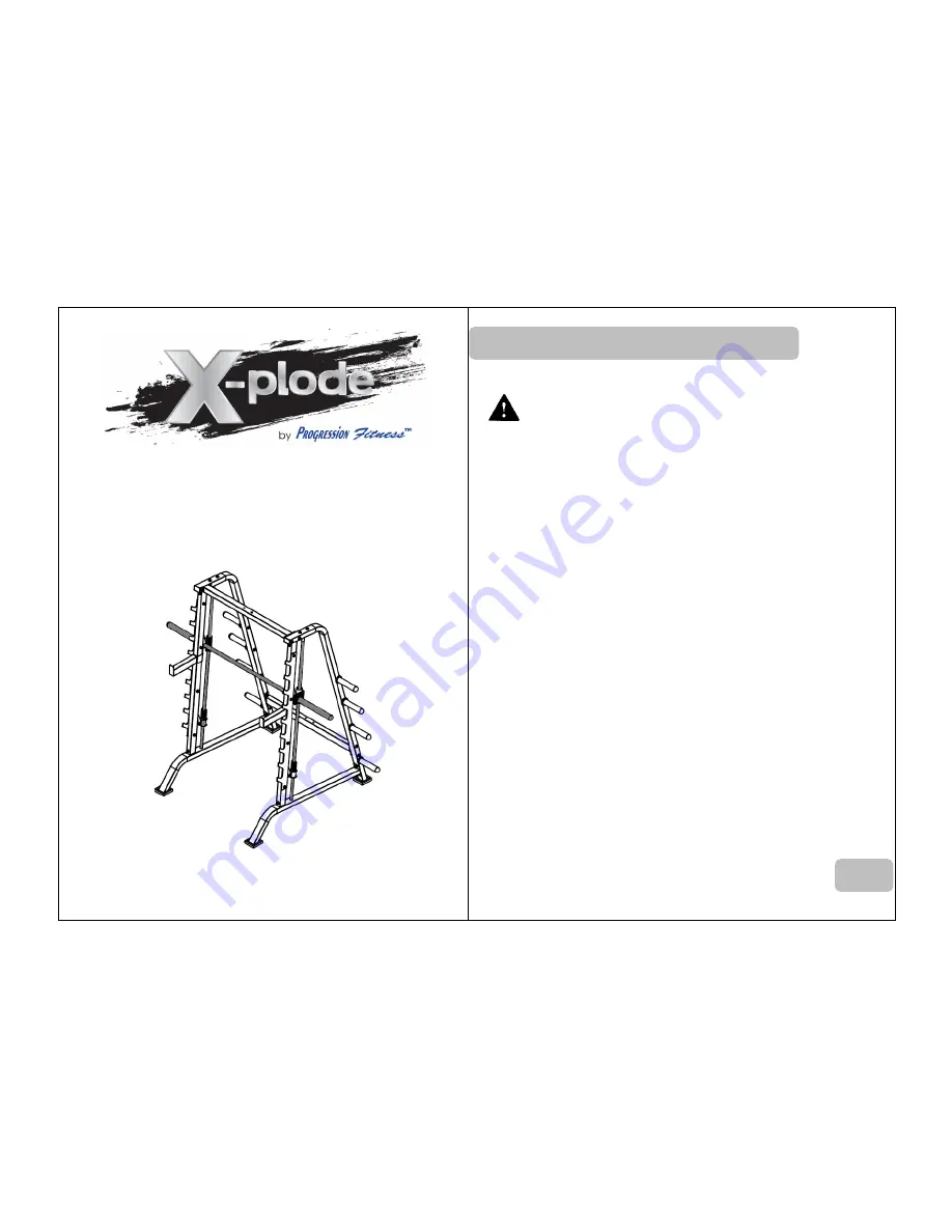 X-plode PFX-255 Owner'S Manual Download Page 1