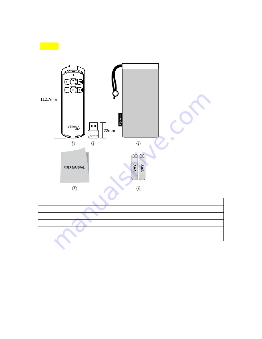 x-pointer XP350 magic User Manual Download Page 3