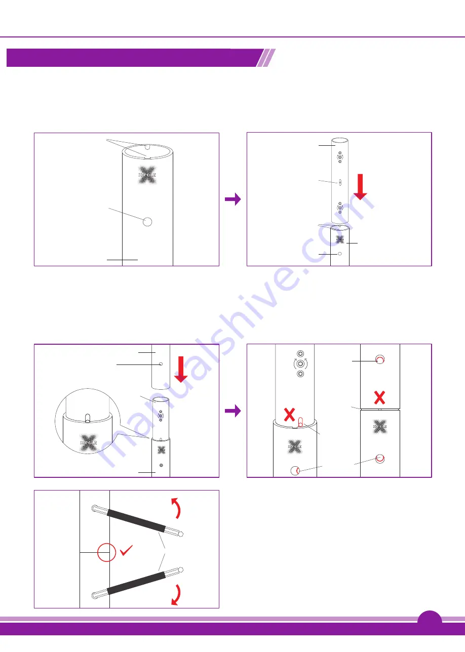 X-pole X-Stage Instruction Manual Download Page 15