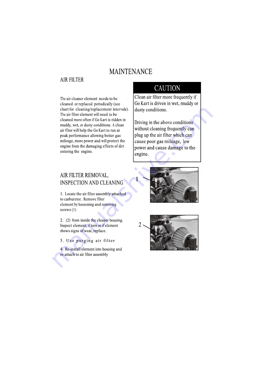 X-PRO TL125GK-B Owner'S Manual Download Page 24