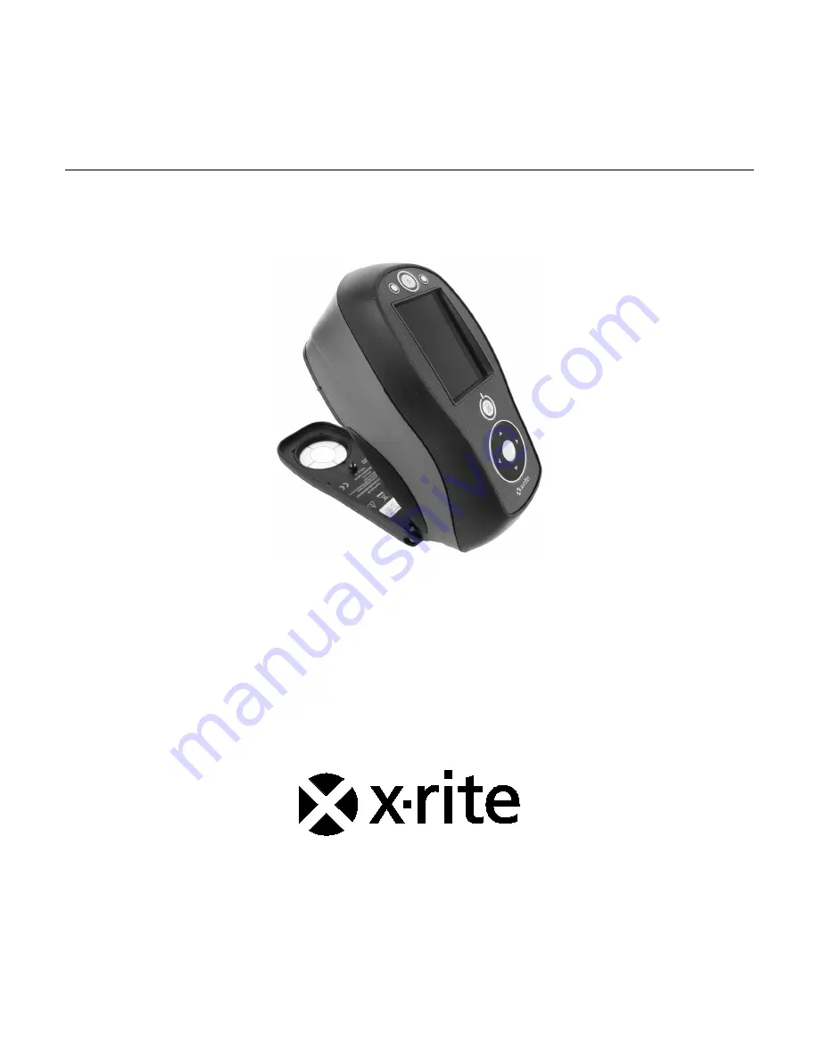 X-Rite Ci62L+RTL Скачать руководство пользователя страница 1