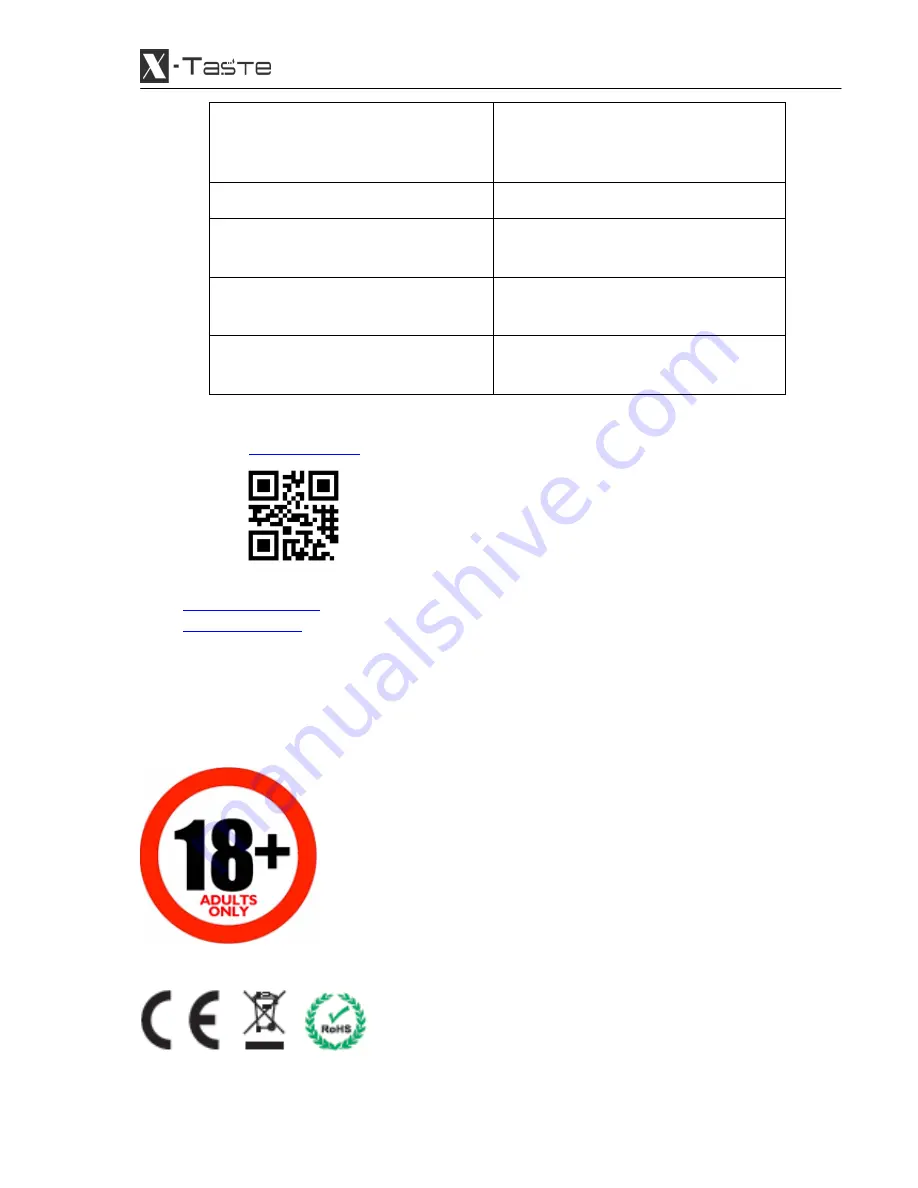 X-Taste X250 User Manual Download Page 17