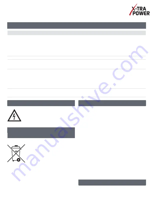 X-Tra Power XPA Series Translation Of The Original Operating Instructions Download Page 92