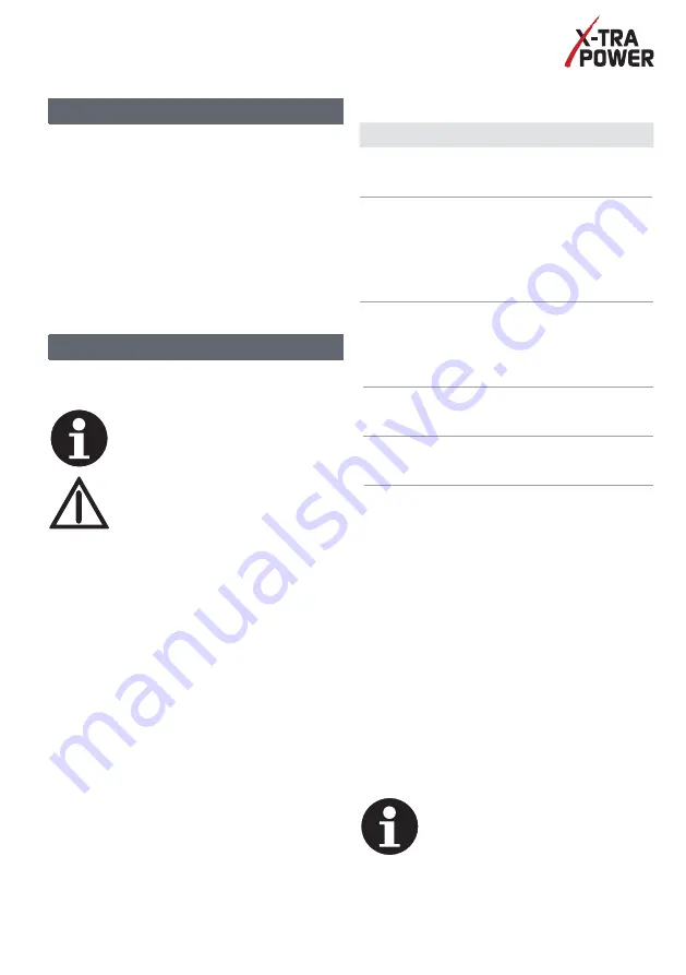 X-Tra Power XPA Series Translation Of The Original Operating Instructions Download Page 95