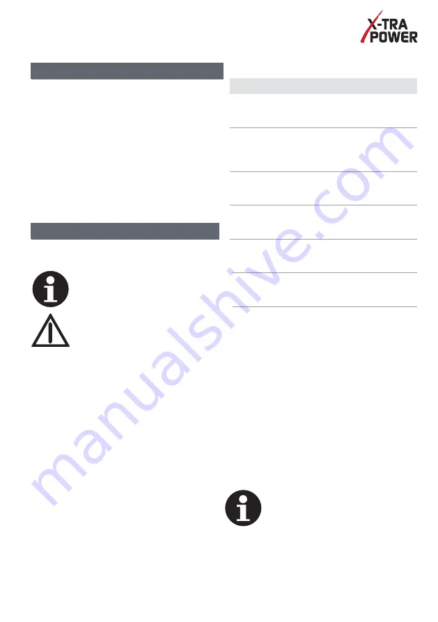 X-Tra Power XPA Series Translation Of The Original Operating Instructions Download Page 115