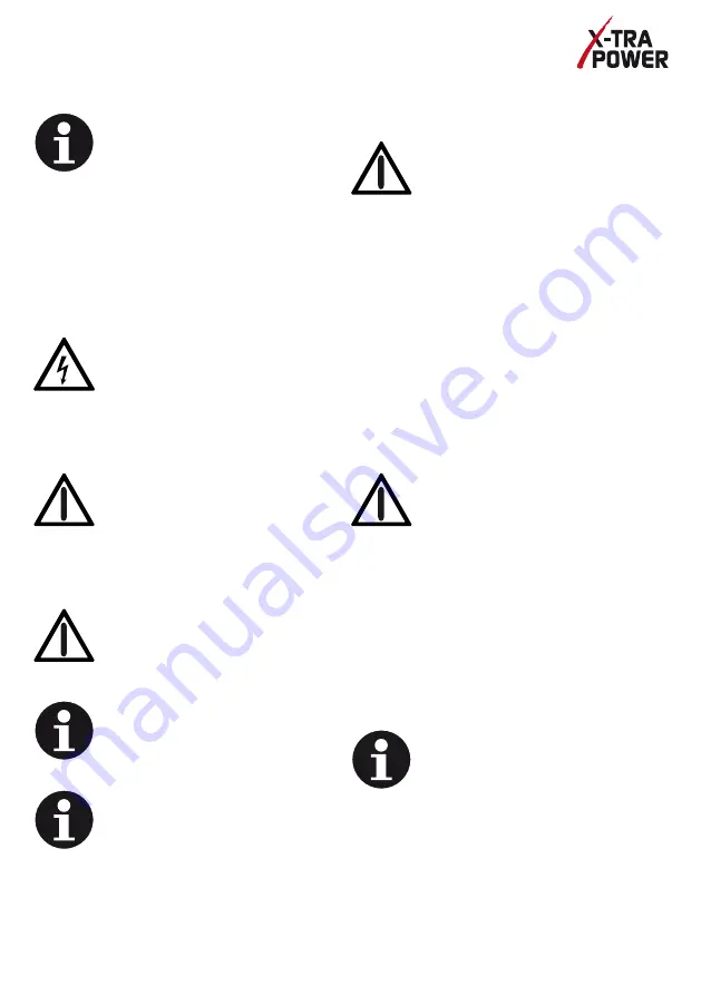 X-Tra Power XPA12/24-12 Скачать руководство пользователя страница 26