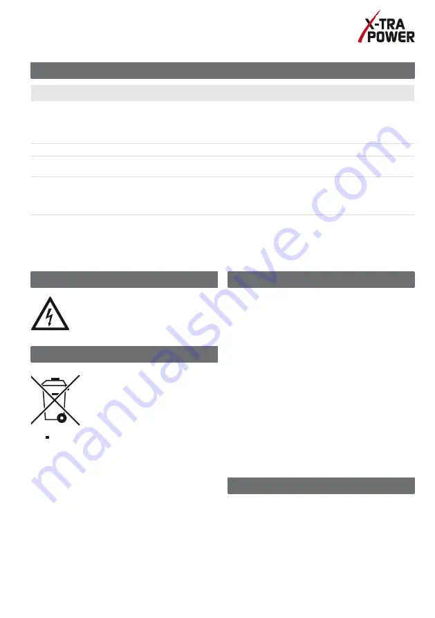 X-Tra Power XPA12/24-2 Скачать руководство пользователя страница 7