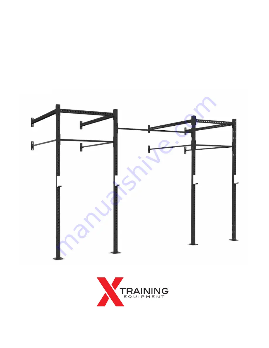 X Training Equipment COMPETITION PULL-UP RIG Скачать руководство пользователя страница 1