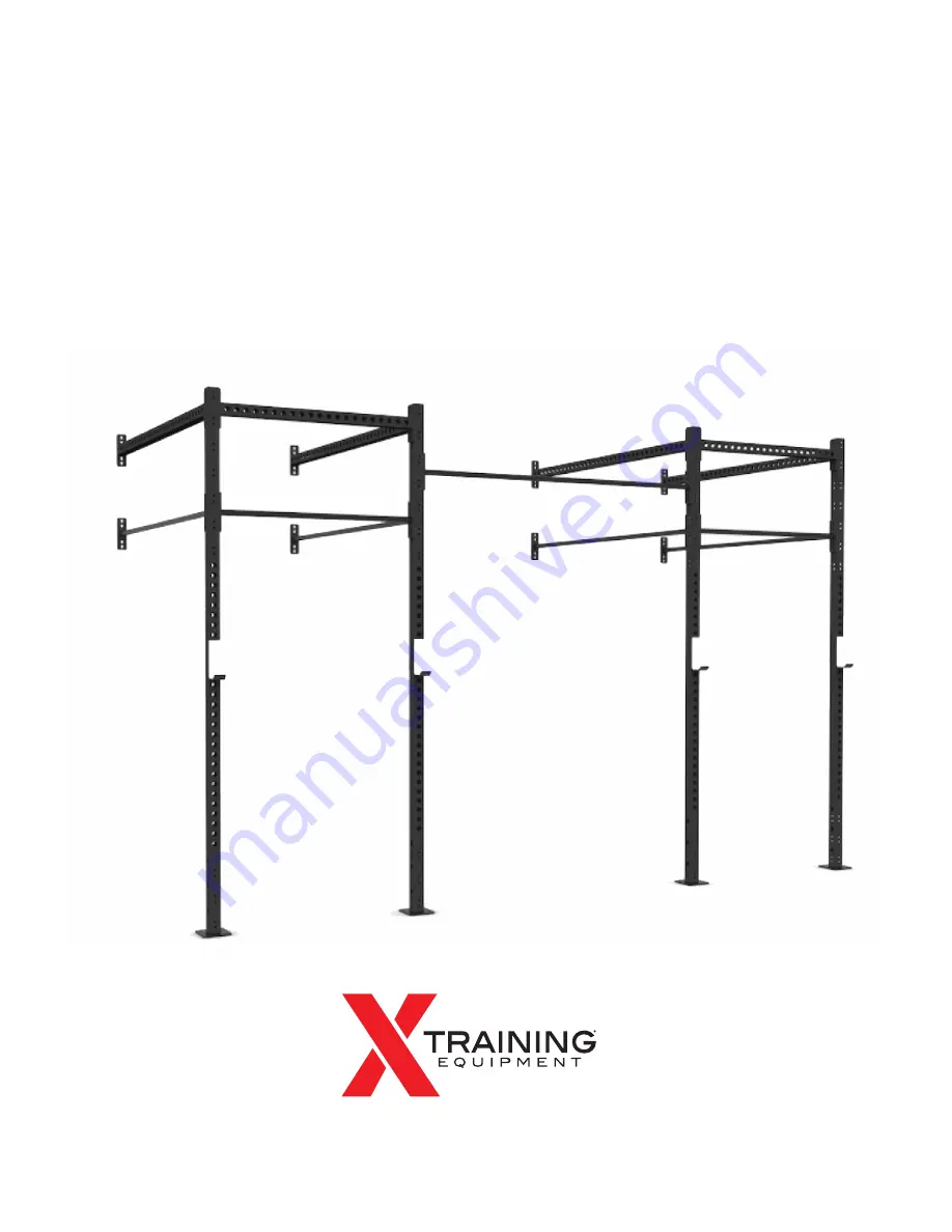 X Training Equipment COMPETITION PULL-UP RIG Скачать руководство пользователя страница 13