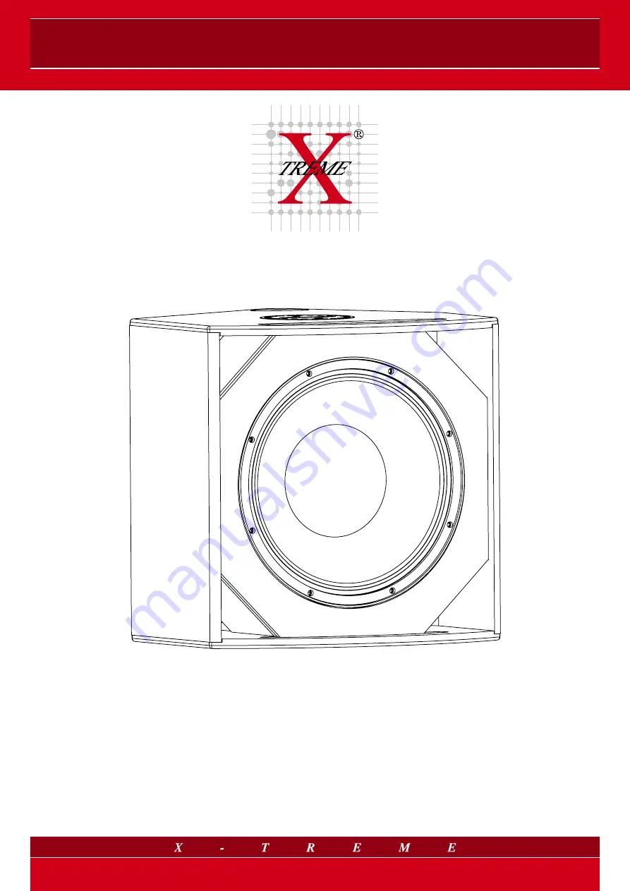 X-TREME XTO User Manual Download Page 1