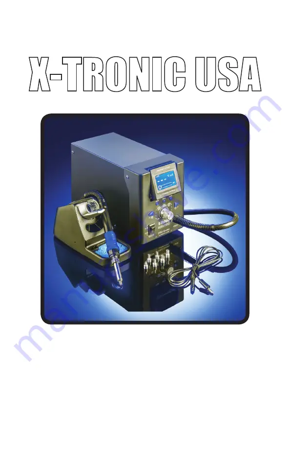 X-Tronic 9050-PRO Instructions Manual Download Page 1