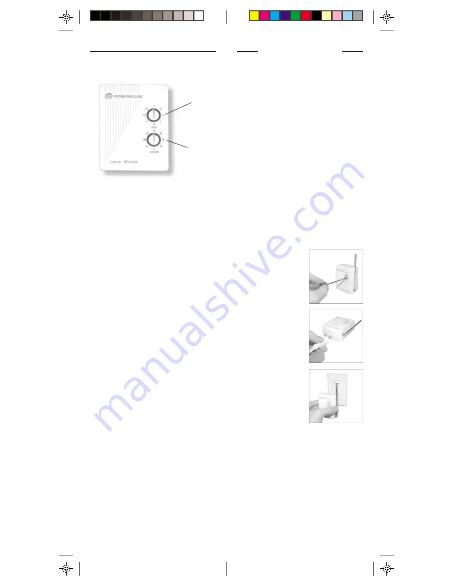 X10 JR20A Owner'S Manual Download Page 20