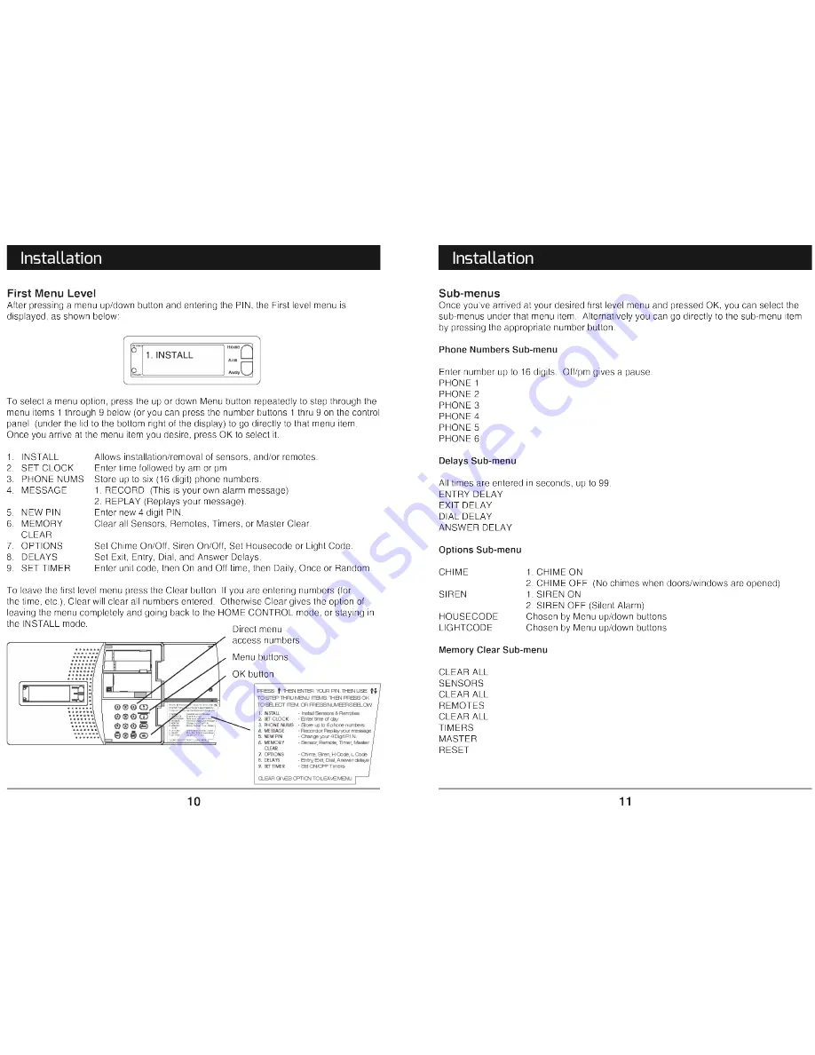 X10 SC1200-G Owner'S Manual Download Page 6